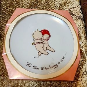 Kewpie doll collectors porcelain plate vintage